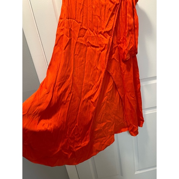 Anthropologie- Maeve Open-Back Wrap Midi Dress NWOT - Picture 6 of 9